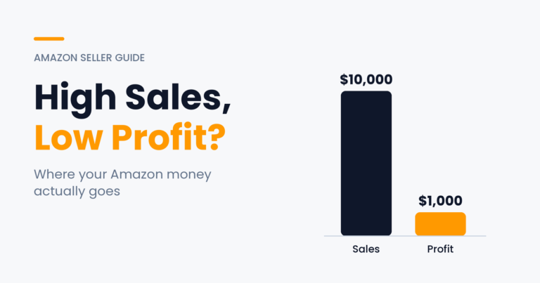 Why Amazon Sellers Can Have High Sales but Low Profits